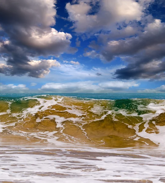 Tsunami delle onde oceaniche — Foto Stock