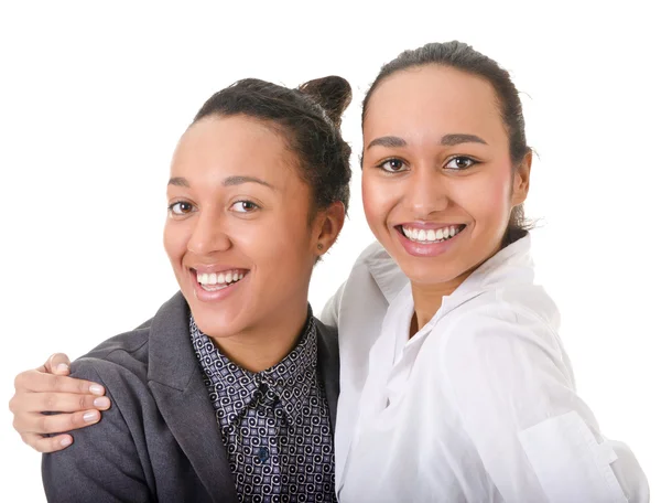 Carelessness. two beautiful women looking at the camera — Stock Photo, Image