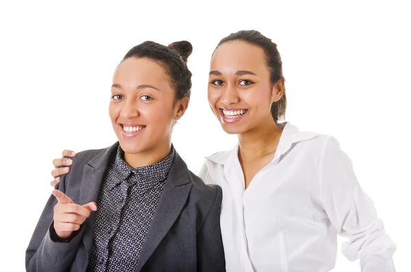 Carelessness. two beautiful women looking at the camera — Stock Photo, Image