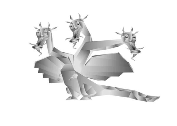 Дракон - символ 2012 года — стоковое фото