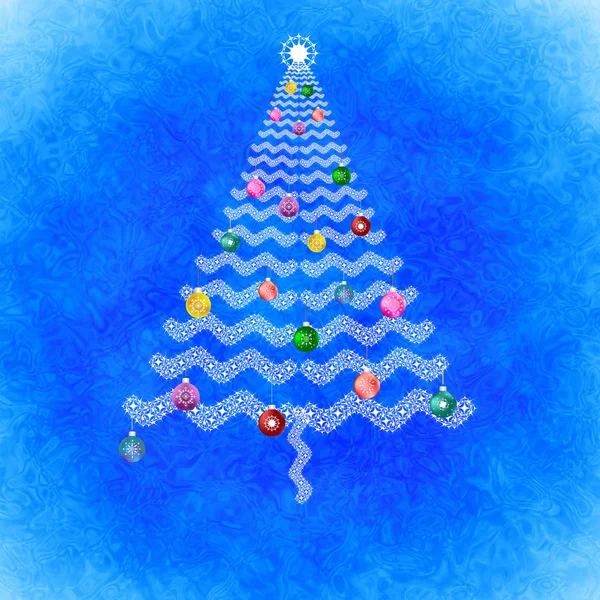 お正月とクリスマスのお祝いカード — ストック写真