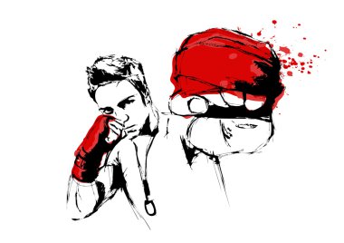 The Fighter clipart