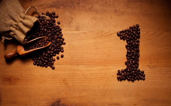 Freshly Roasted Coffee Beans 1 — Stock Photo, Image