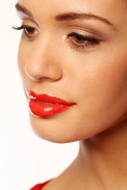 Luscious Red Lips clipart