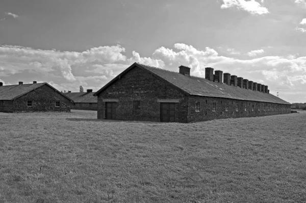 Lagărul de concentrare Auschwitz Birkenau . — Fotografie, imagine de stoc