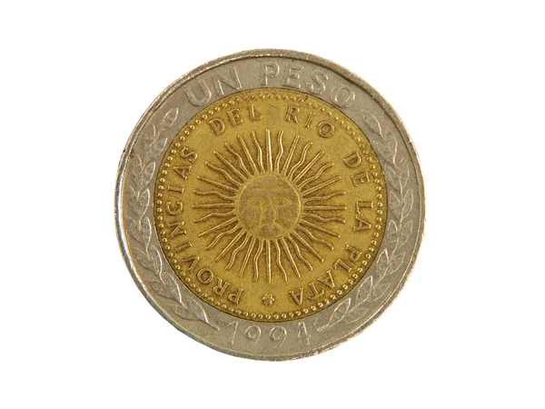 Argentyna monet. — Zdjęcie stockowe