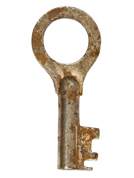 Старый ржавый ключ . — стоковое фото