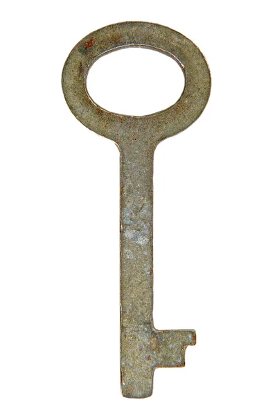 Oude roestige sleutel. — Stockfoto