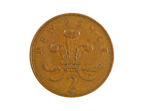 Wielkiej Brytanii monet — Zdjęcie stockowe