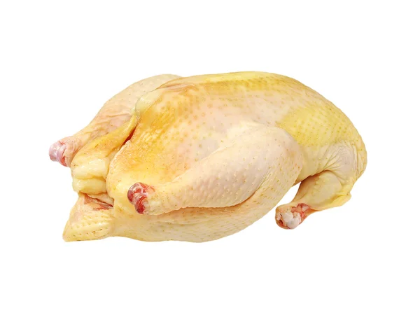 Çiğ chicken.isolated. — Stok fotoğraf