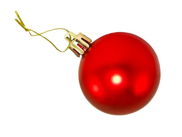 Rød jul bold . - Stock-foto