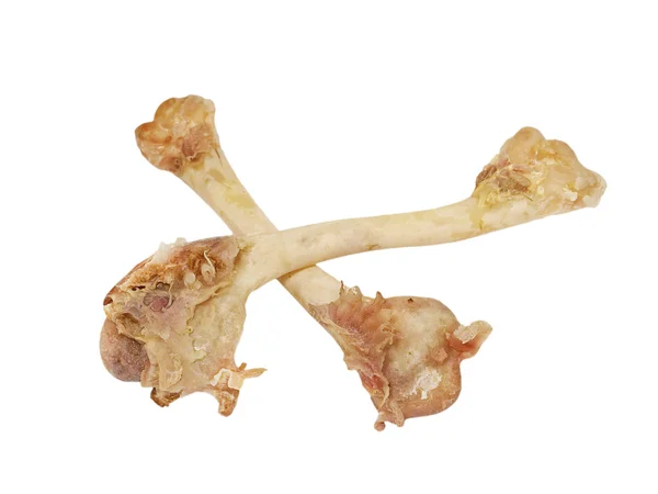 Crossed picked bones. — Stock Photo, Image