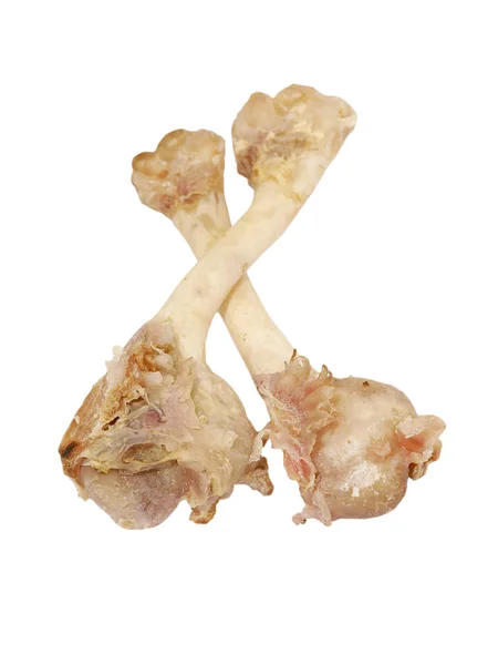 Two crossed picked bones. — Stock Photo, Image