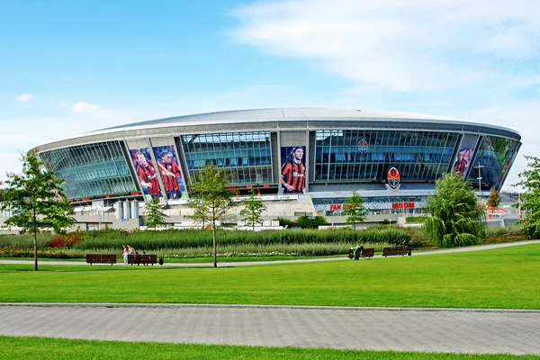 Donbass-Arena.Novo estádio de futebol para Euro-2012 . — Fotografia de Stock
