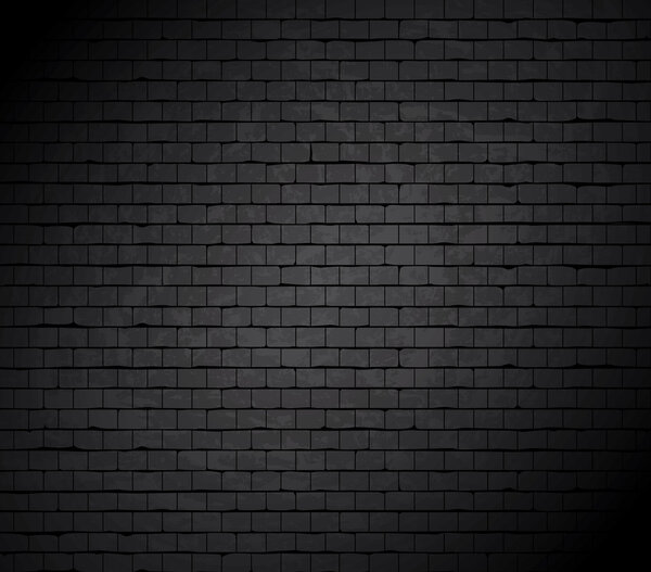 Grunge brick wall. Vector background.
