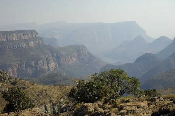 View across Blyde River Canyon — Stock Photo, Image