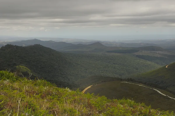 Вид з Сер Альфред Pass, Південно-Африканська Республіка — стокове фото