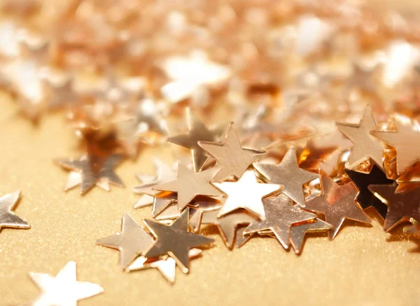 Estrelas douradas — Fotografia de Stock