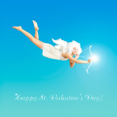 Valentine Angel clipart