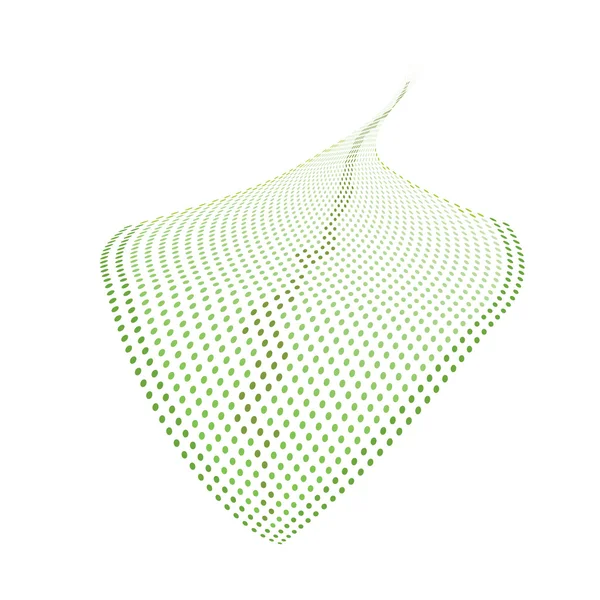 Зелений напівтонових фону — стоковий вектор