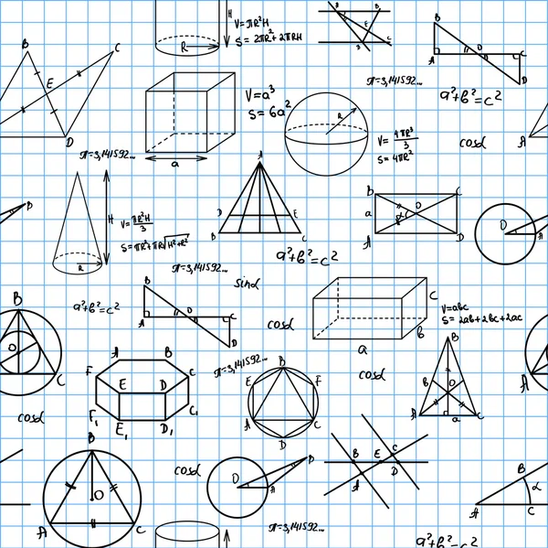 Geometría patrón sin costura Gráficos vectoriales