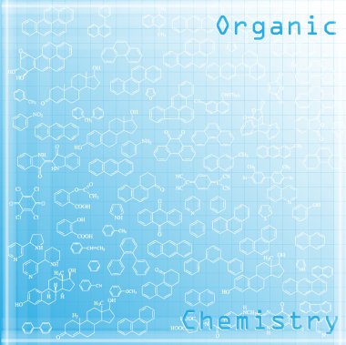 Chemical background clipart