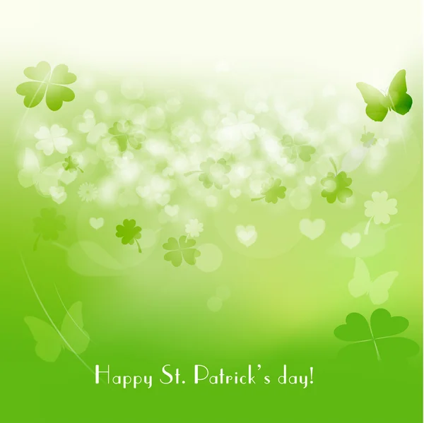 St. Patrick's day background Stock Illustration
