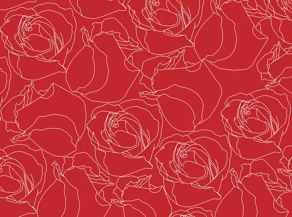 Um fundo de muitas rosas — Fotografia de Stock