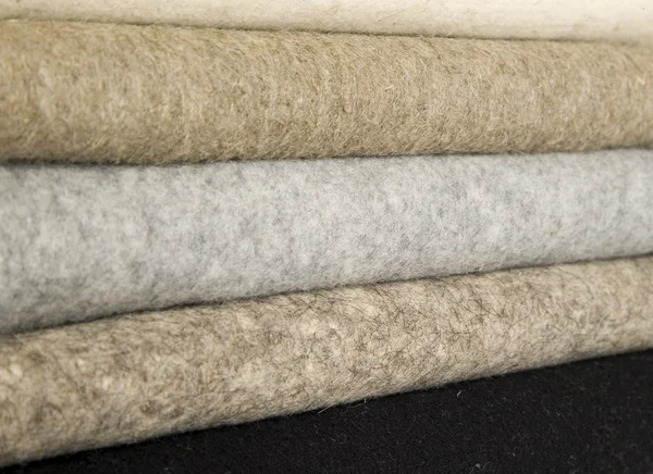 Matériaux en laine mélangée pour la couture — Photo