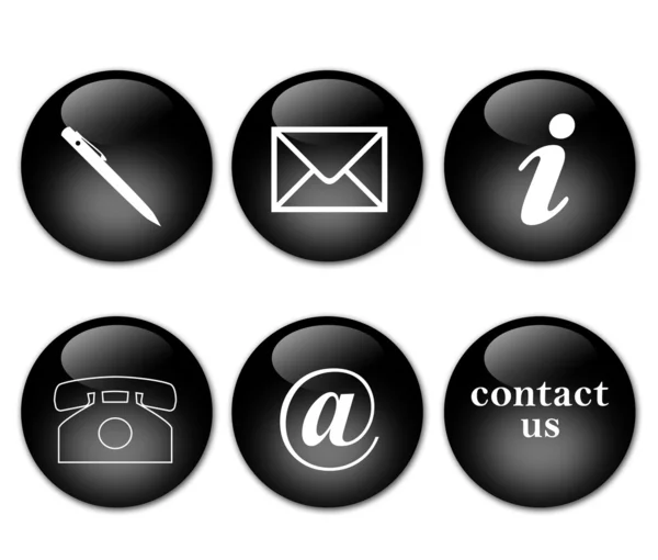 Contact signs — Stock Photo, Image