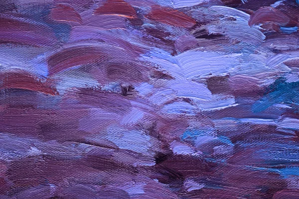 Färgglada skiss i olja på duk — Stockfoto