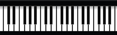 Piano Keys clipart