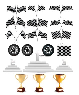 Racing Design Elements clipart