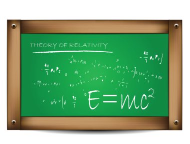 Emc2 Theory Of Relativity clipart