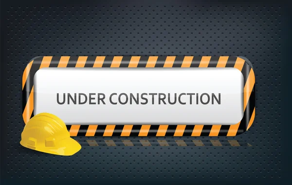 Under Construction Background — Stock Vector