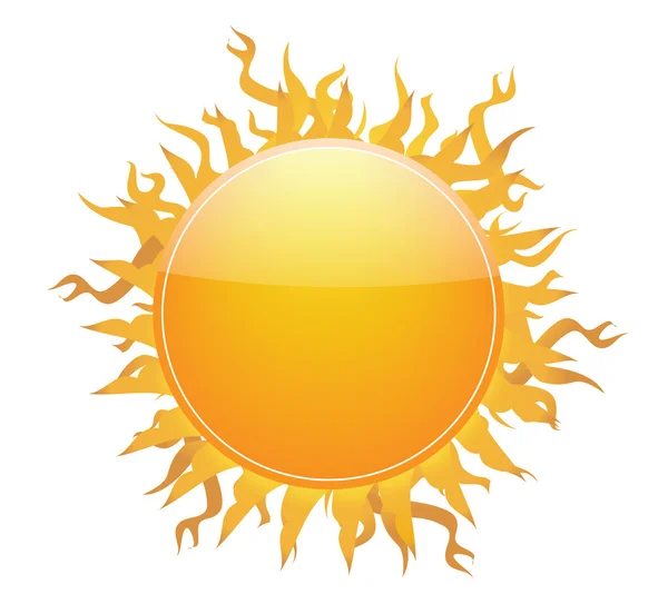 Sun Icon — Stock Vector