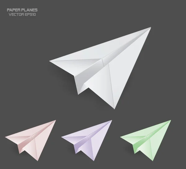 stock vector Paper Planes