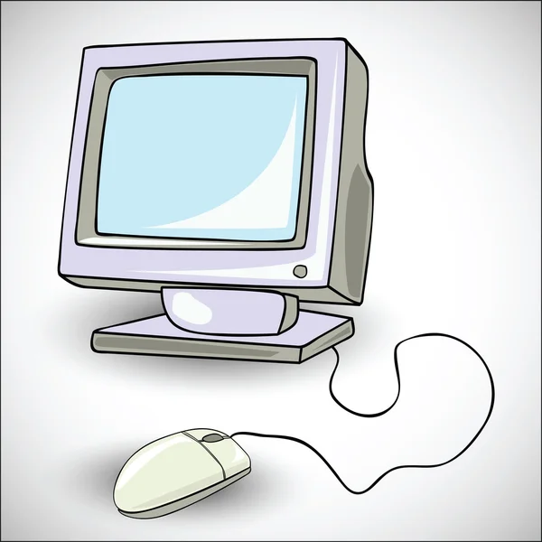 Персональный компьютер — стоковый вектор