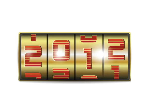 2012 ano novo — Vetor de Stock