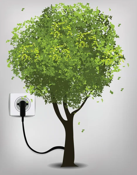 Yeşil enerji — Stok Vektör