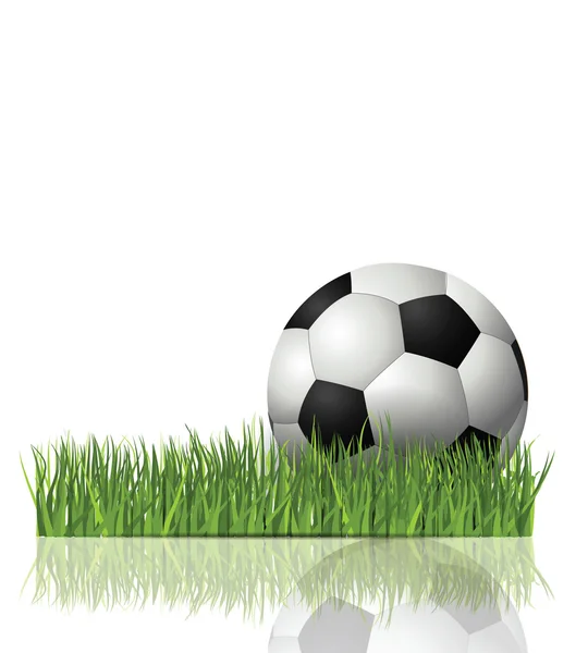 Ilustración de fútbol — Vector de stock