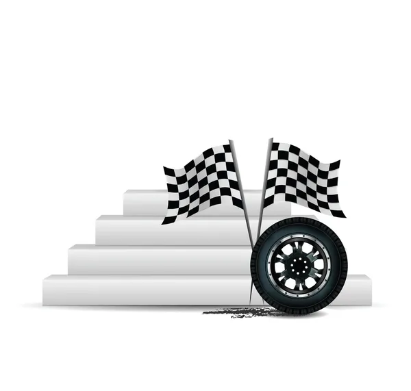 Éléments de conception Racing — Image vectorielle
