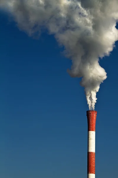Chimney smoke — Stock Photo, Image