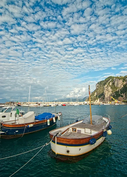 Capri port — Stockfoto