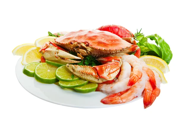 Crab platter — Stock Photo, Image