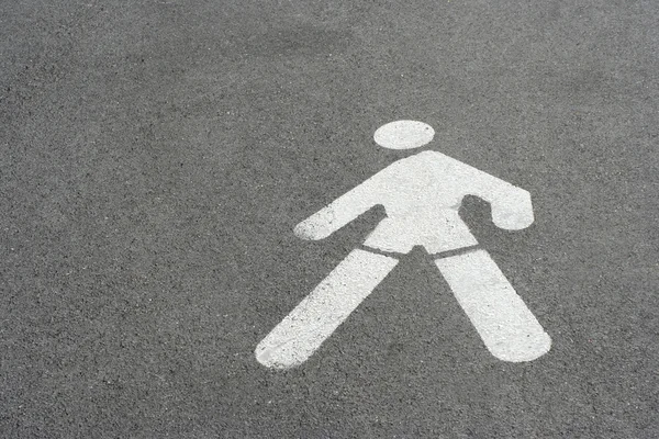 stock image Walking man symbol