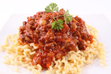 Fusilli bolognese