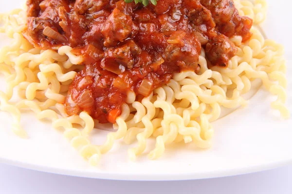 stock image Fusilli bolognese