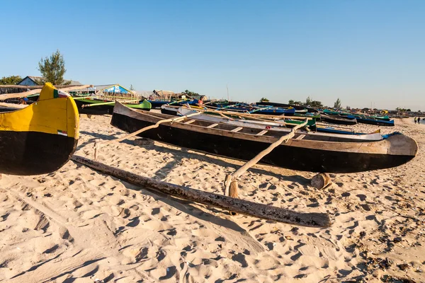 Outrigger canoes — Stock Photo, Image