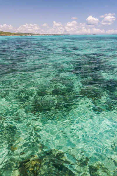 O mar de esmeralda — Fotografia de Stock